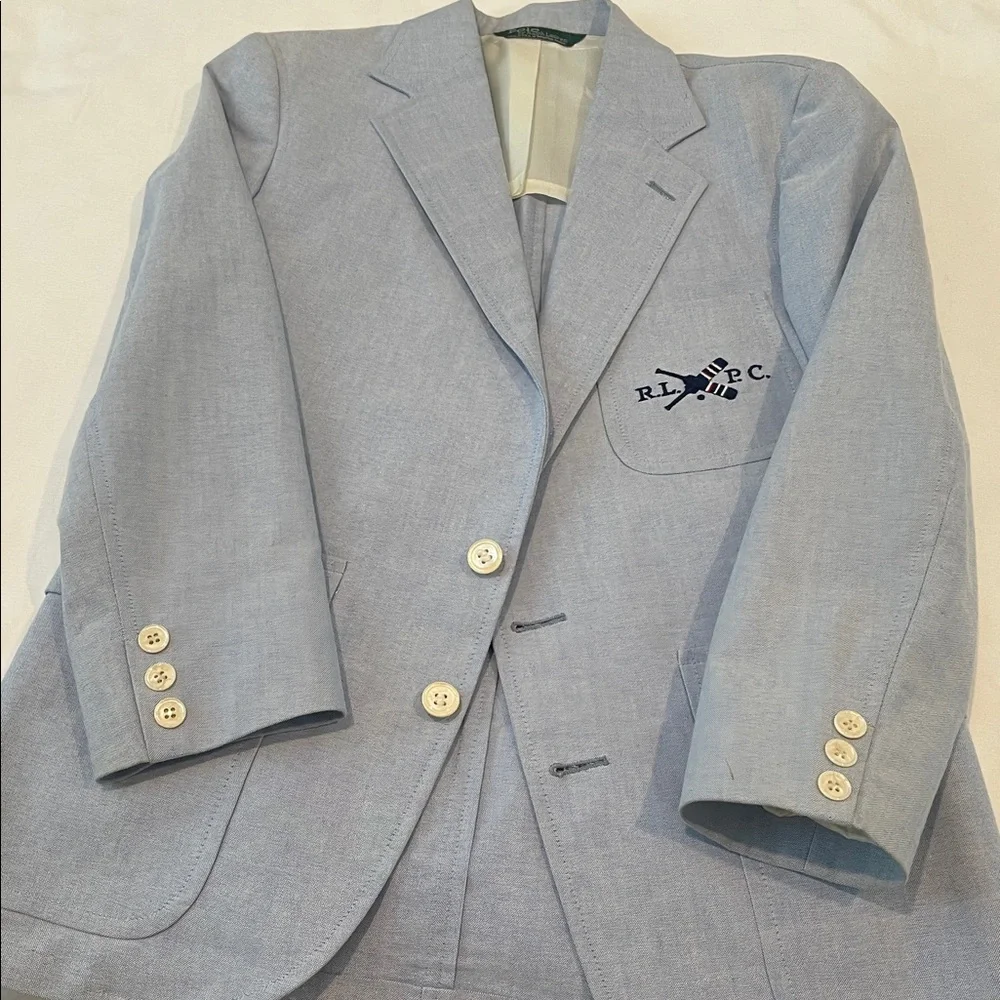 Polo Ralph Lauren | Boys Blazer Blue Jacket Sport Coat Sz 16R